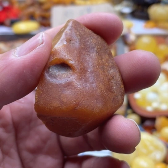 未镶嵌蜜蜡手串吊坠