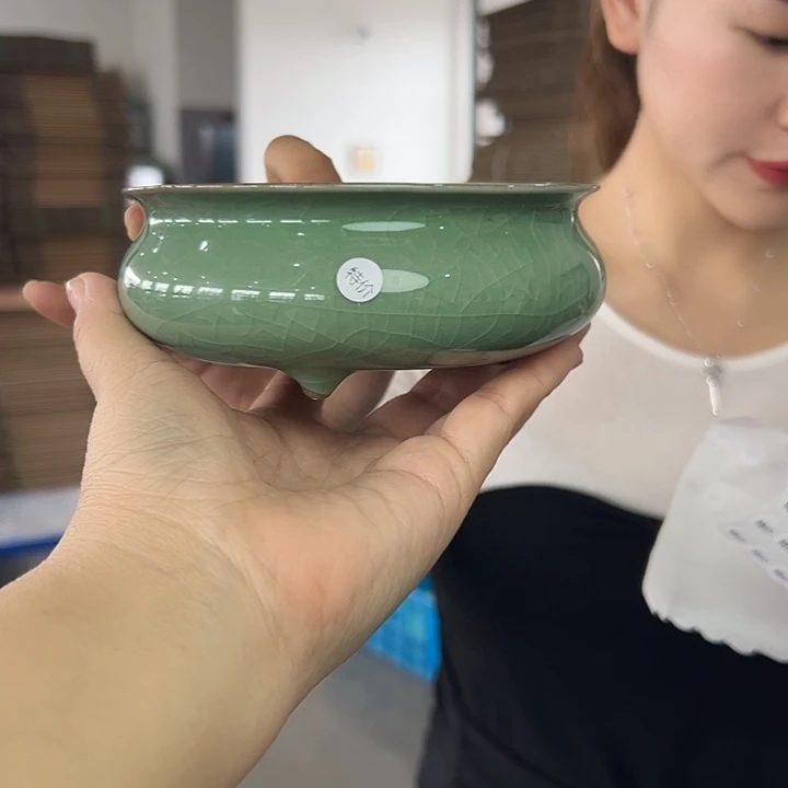 龙泉云间青瓷小米茶器