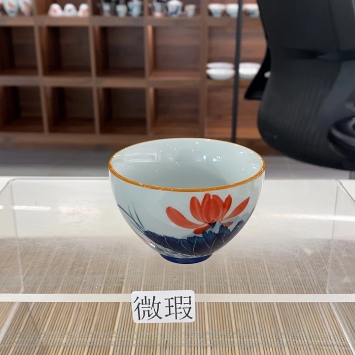 釉下老陶泥手工绘制