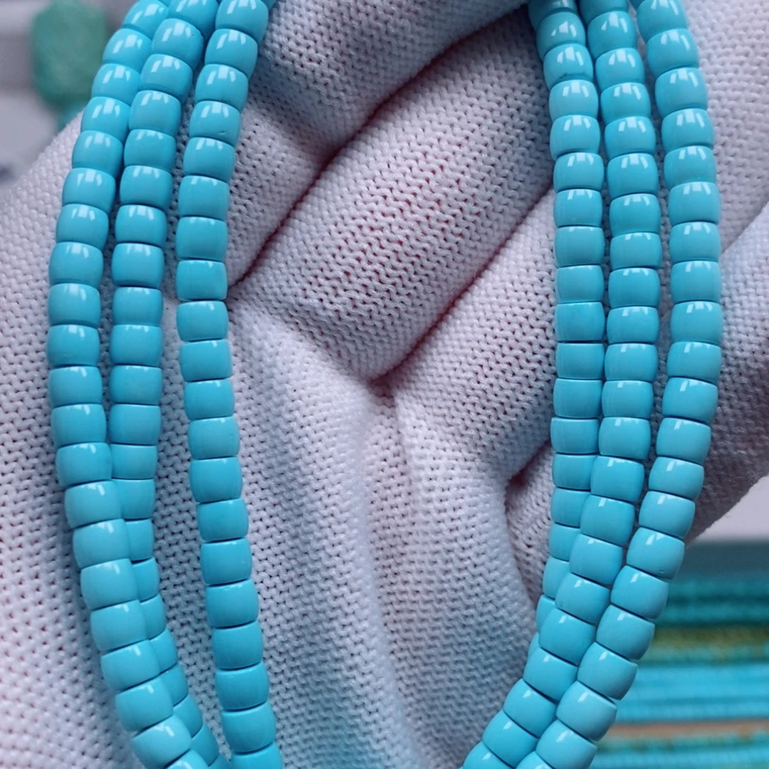 绿松石未镶嵌手串