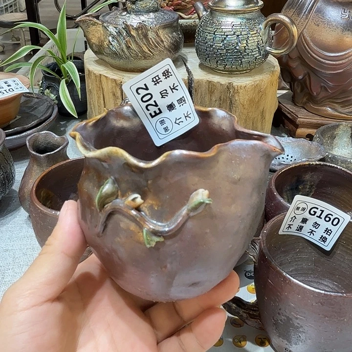 陶盘柴烧福利新品多多