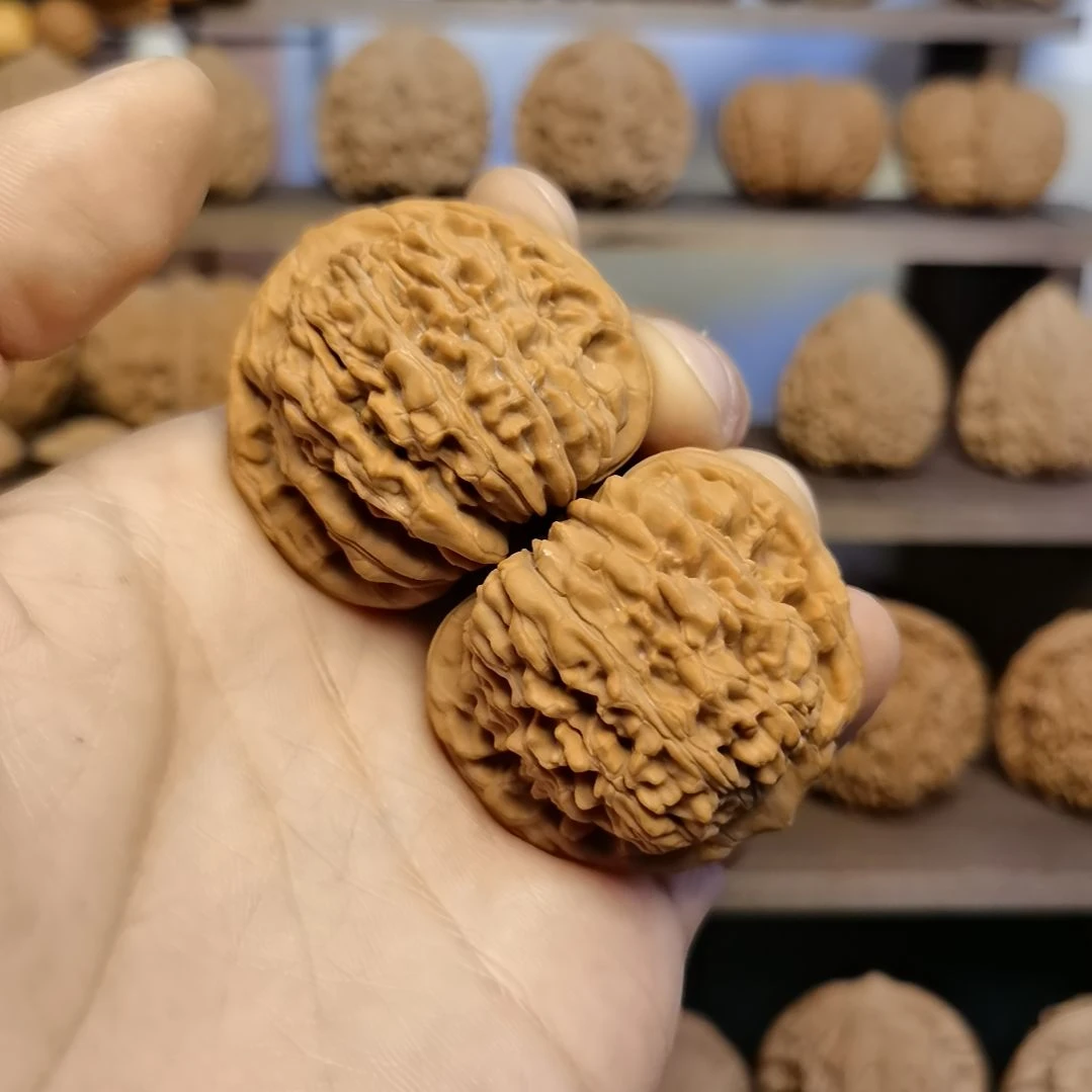 文玩核桃把件43全品四座楼