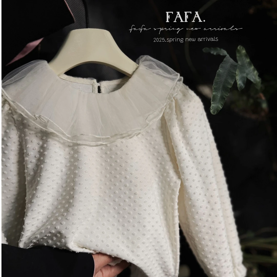 【FAFA】CY259253春季新品女童T恤打底衫娃娃衫