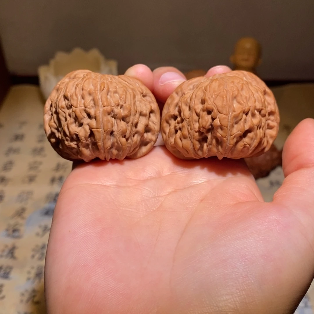 文玩核桃吊坠44全品磨盘