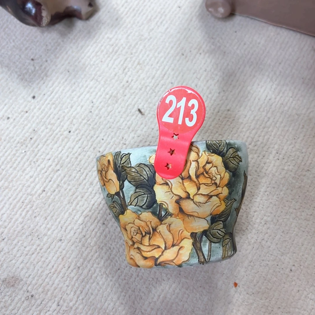 木***心花盆紫砂陶瓷多肉花盆精品