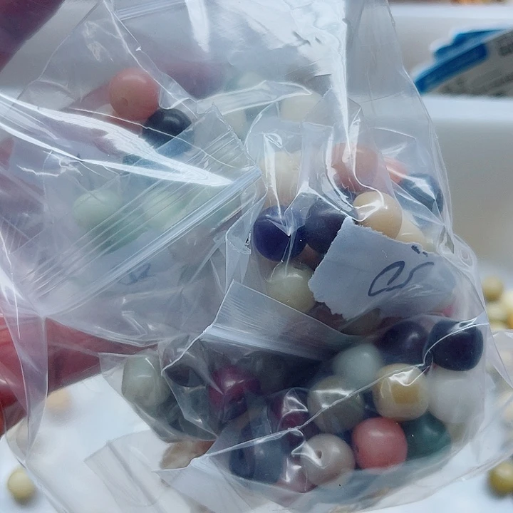 用***2白玉菩提手串白玉拼