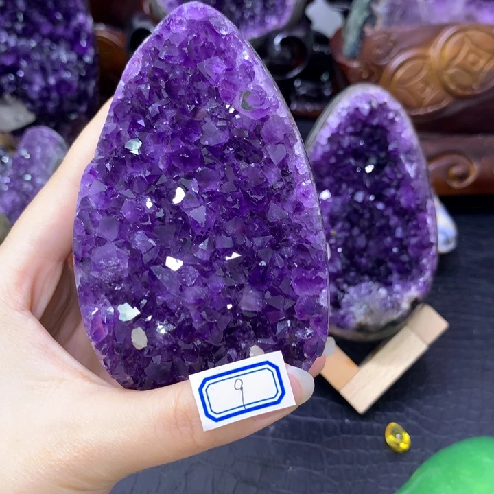 紫晶珠宝半成品未镶嵌北***?