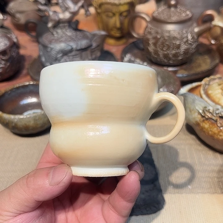 摆件柴烧裸烧茶具放漏182