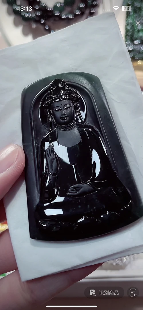 天然翡翠a活挂件