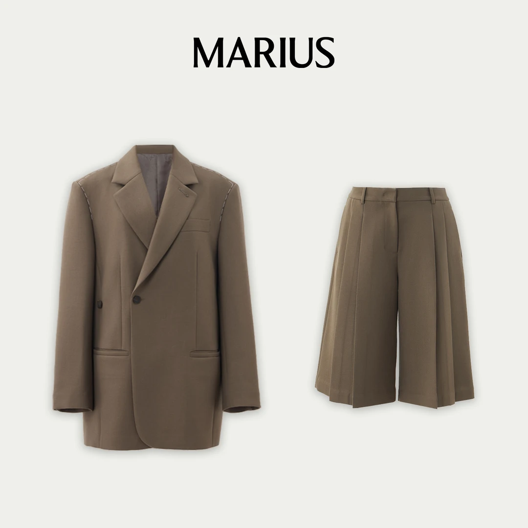 MARIUS"曼哈顿2.0"时尚女式百搭气质西装