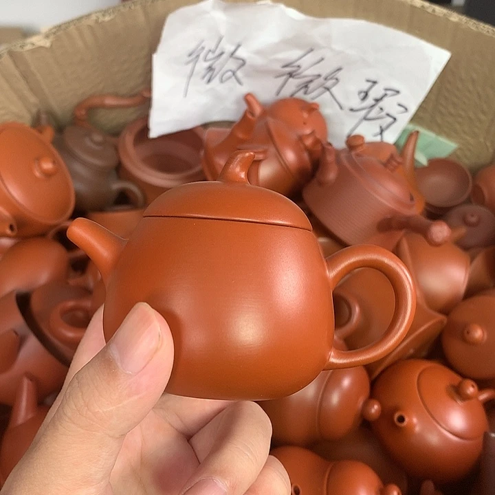 原矿朱泥茶壶茶具家用120
