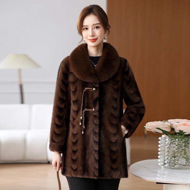 2024新款北极貂外套5837C