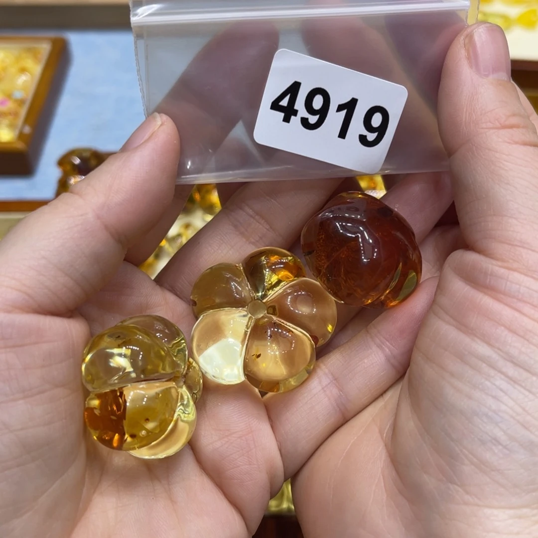 琥珀珠宝奇石未镶嵌山*✨