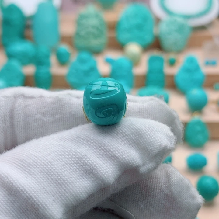 绿松石未镶嵌配饰