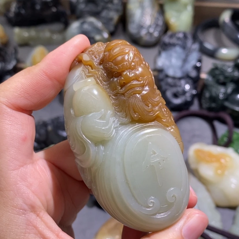 【闪购商品】和田玉把件未镶嵌魔*