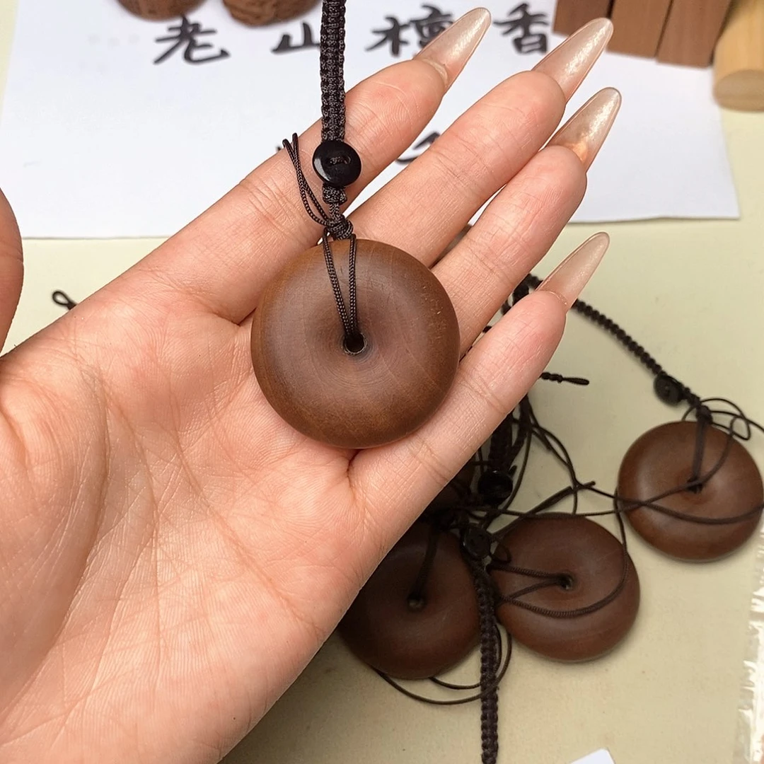 檀香木手串/手链平安扣（小）