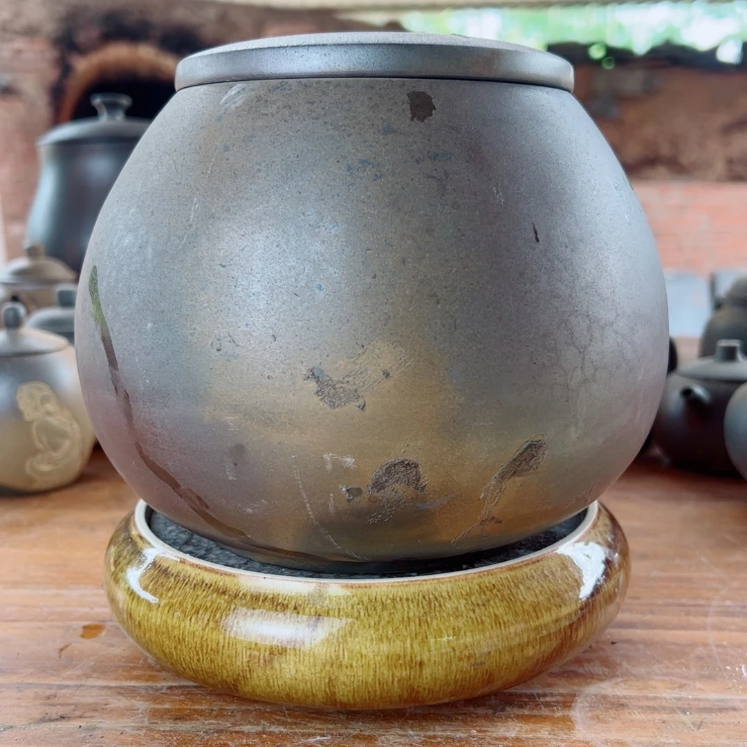 坭兴陶贵台龙窑柴烧茶器A129
