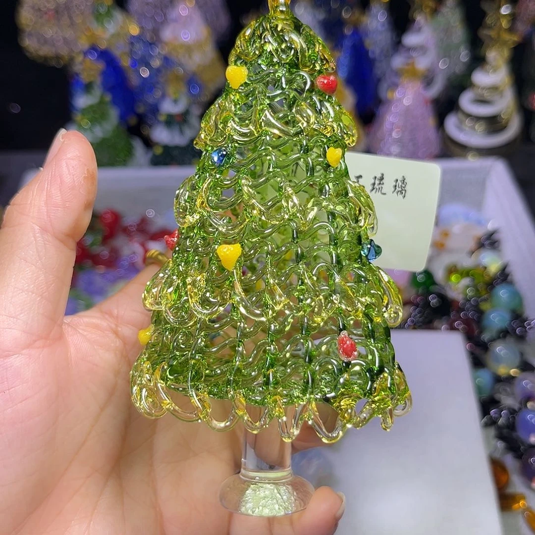 吊坠（不含链）玻璃178圣诞树大