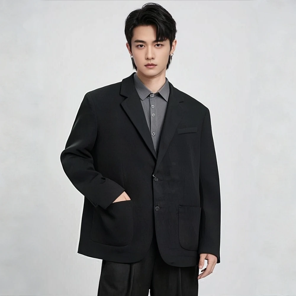 男款高感时尚休闲高定西服2767