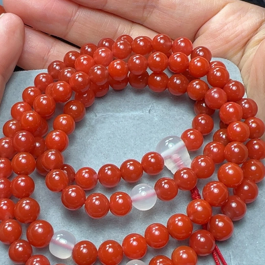 南红玛瑙未镶嵌珠子