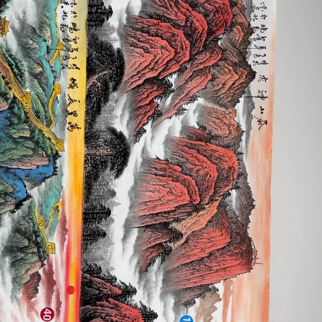 国画1*发宣纸手绘，手工作品