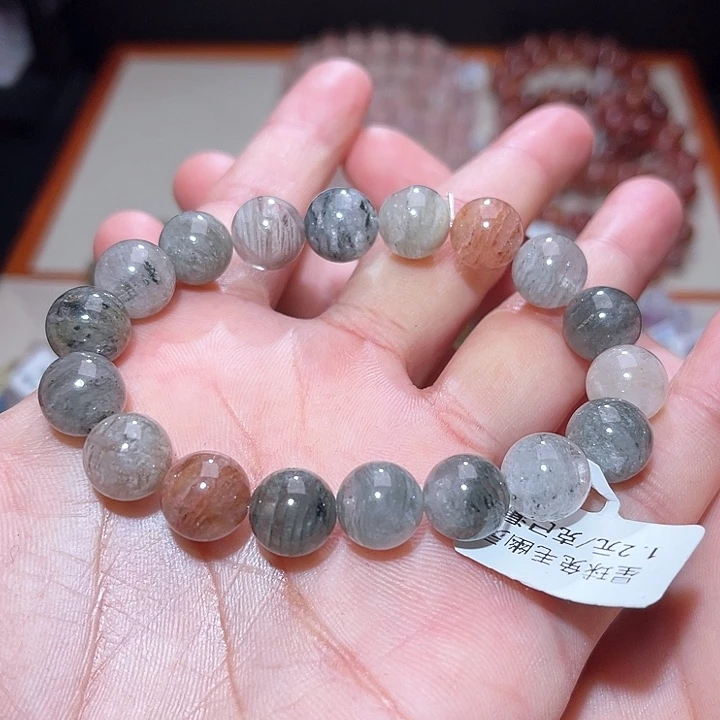 水晶手链未镶嵌348号主图手串  11+