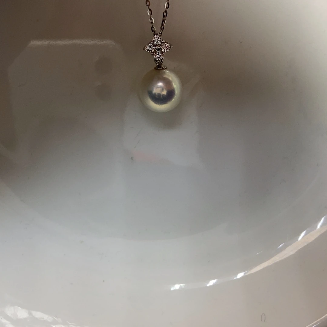 淡水珍珠未镶嵌75拍两份10-11