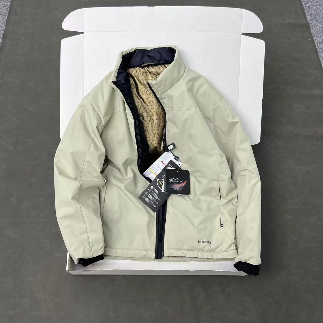 意单P棉 大牛货 男士立领棉衣棉服【带热反射锁温】