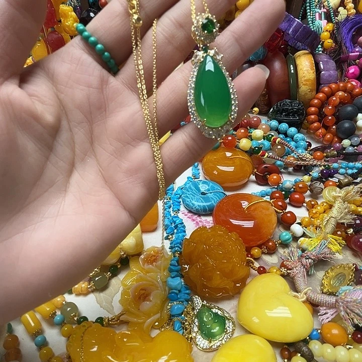 树脂制品956水滴绿色