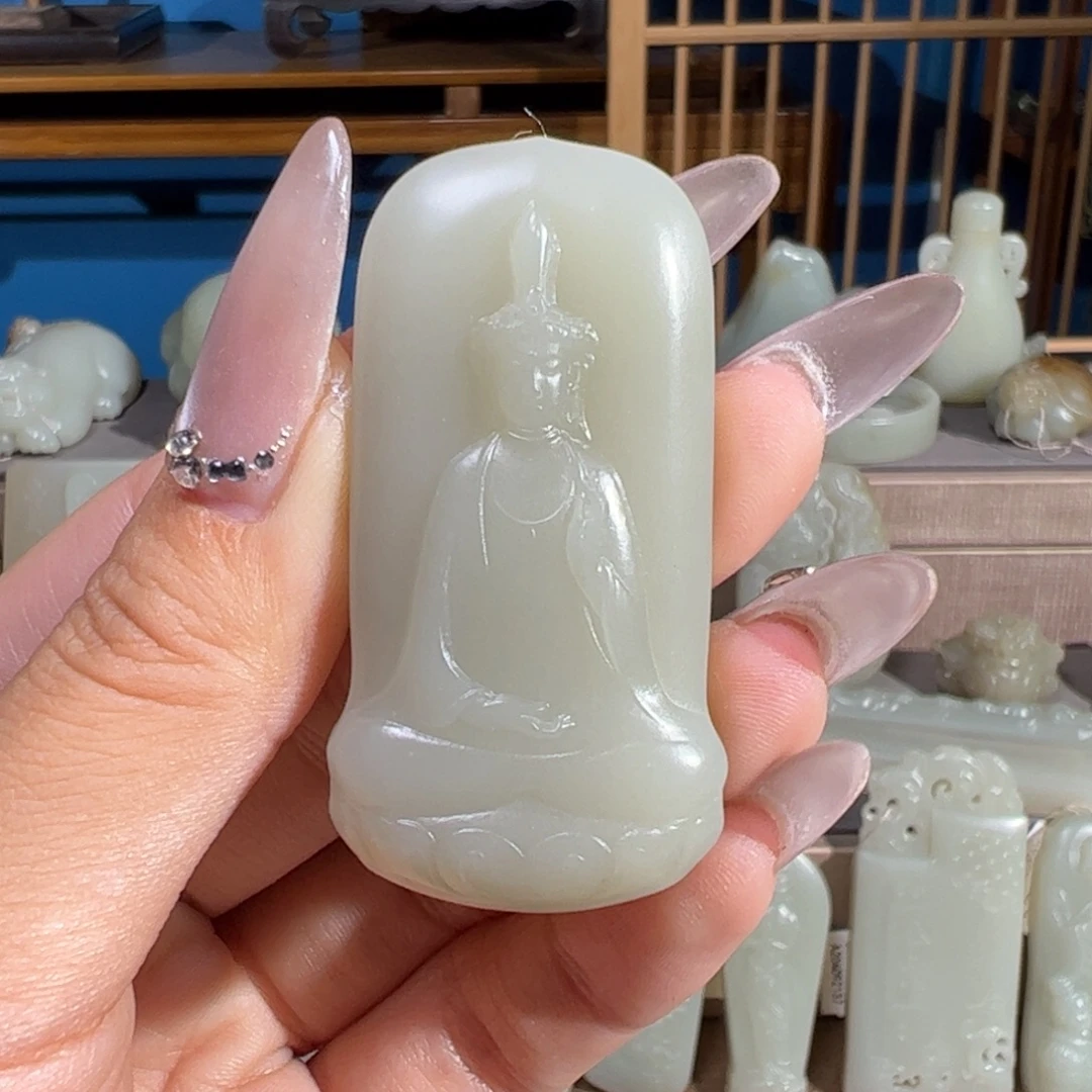 和田玉（糖玉）未镶嵌颈饰