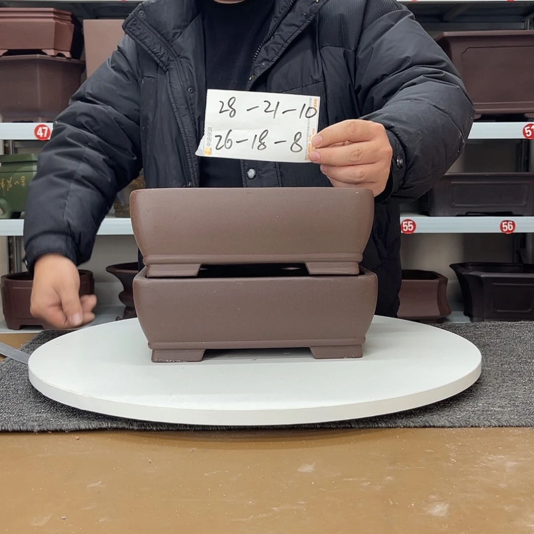 紫砂花盆在上世纪
