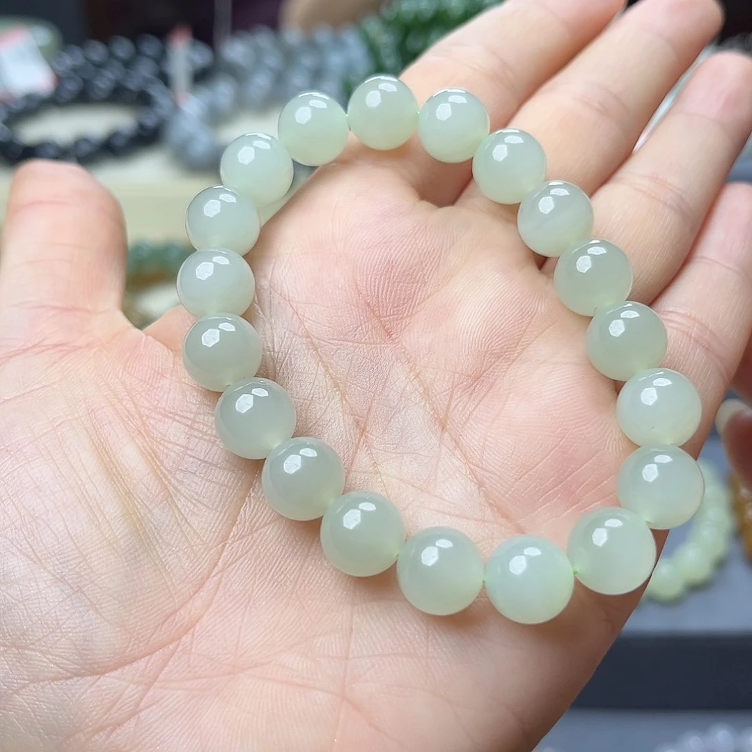 和田玉手链未镶嵌