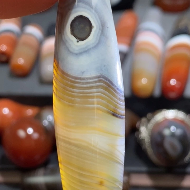 玛瑙/玉髓未镶嵌挂件