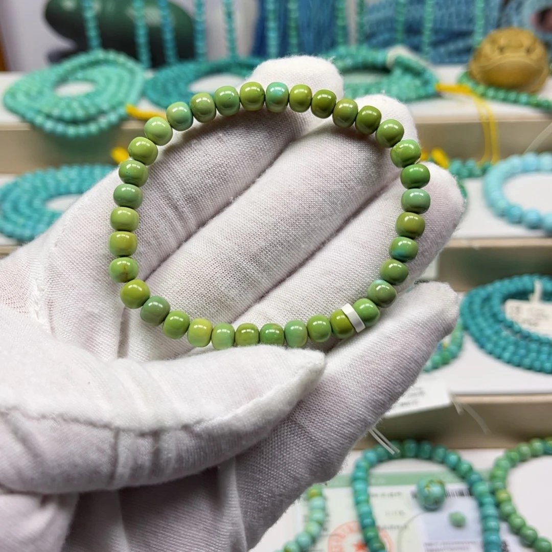 绿松石未镶嵌手链
