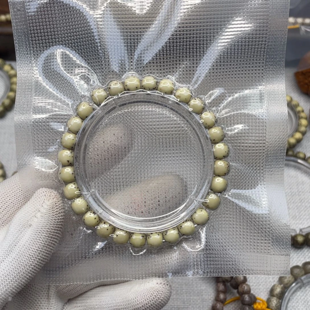 手串星月菩提-毕业货灰背河豚大白鲨留白