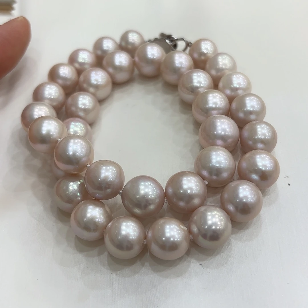 淡水珍珠颈饰未镶嵌11-13有核