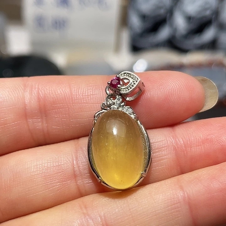 玛瑙/玉髓未镶嵌吊坠(不含链)