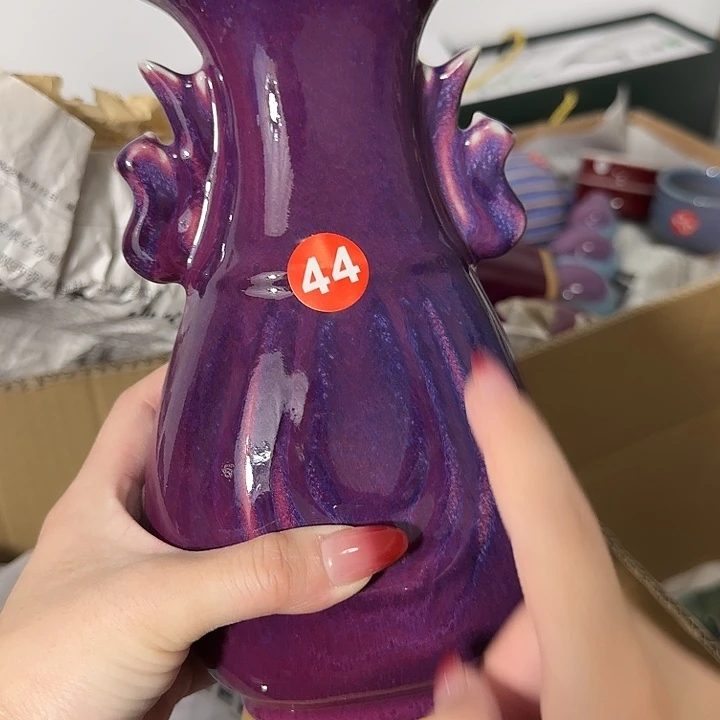 摆件陶郑家钧窑摆件