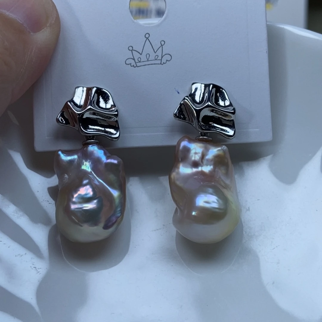 淡水珍珠耳环合金福利603