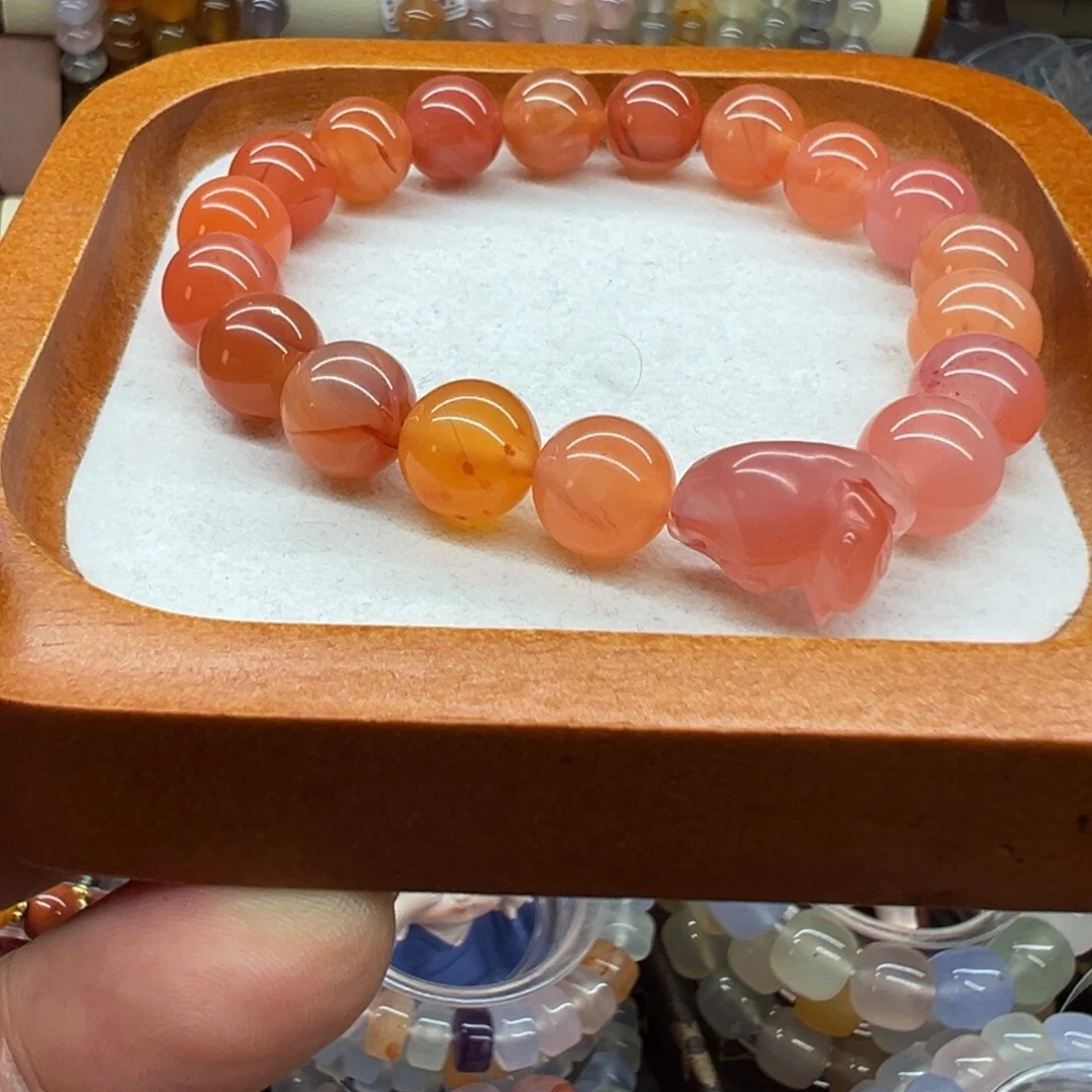玛瑙/玉髓未镶嵌手链