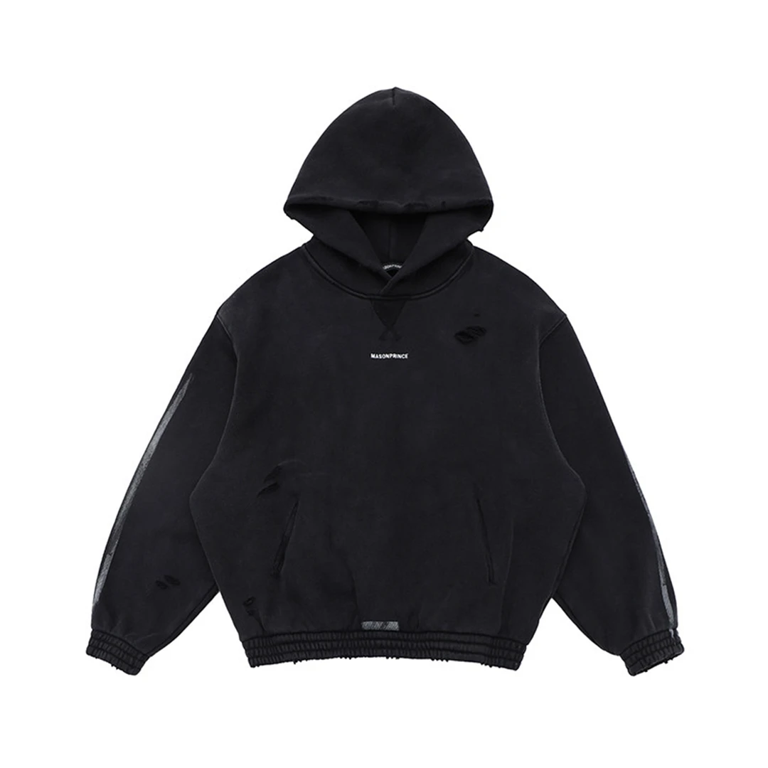 MASONPRINCE 重磅菠萝格连帽卫衣套装