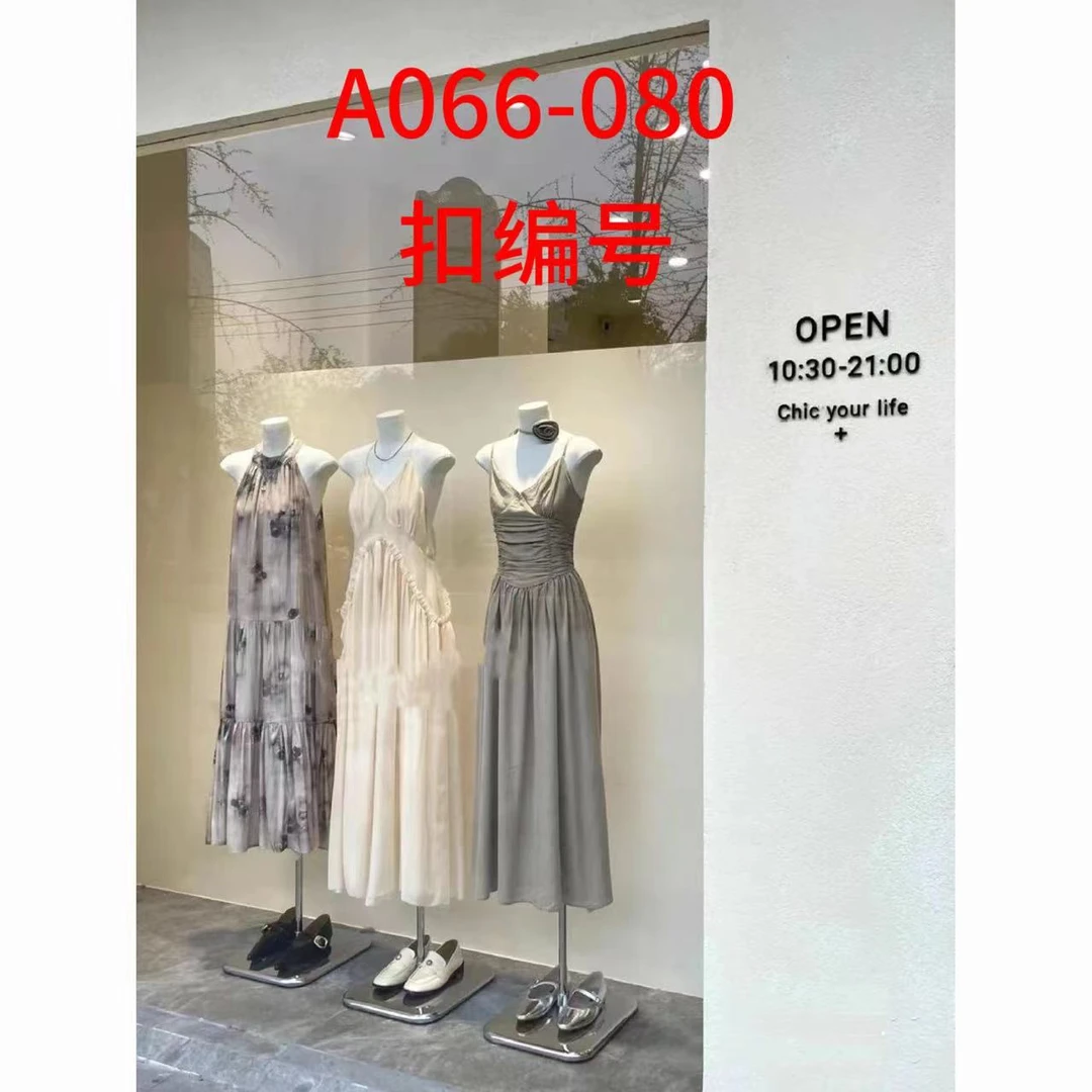 【编码066-116】  杭州南油广州十三行新款上新衣裙按编码拍