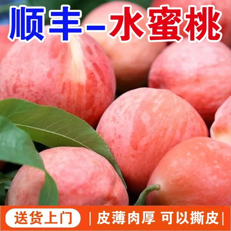 【京东发货头茬现摘】正宗脆蜜桃新鲜水蜜桃硬毛桃子当季新鲜水果