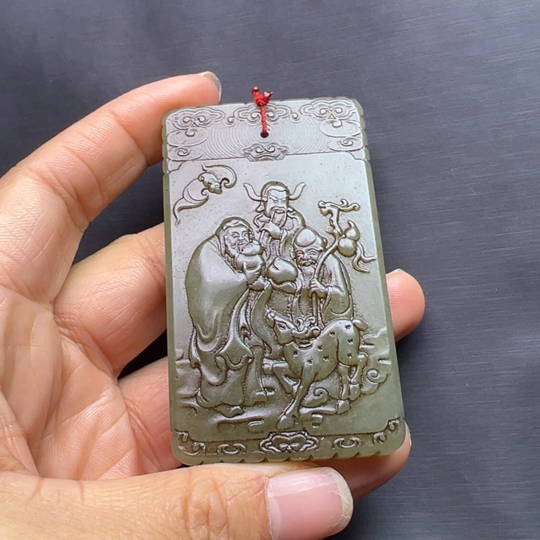 专***装和田玉未镶嵌把件