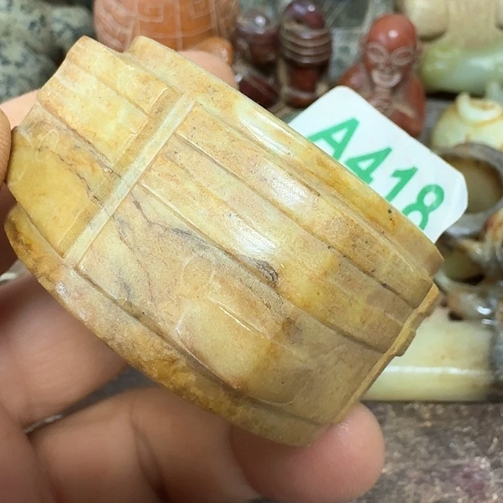 和田玉颈饰未镶嵌ε****为