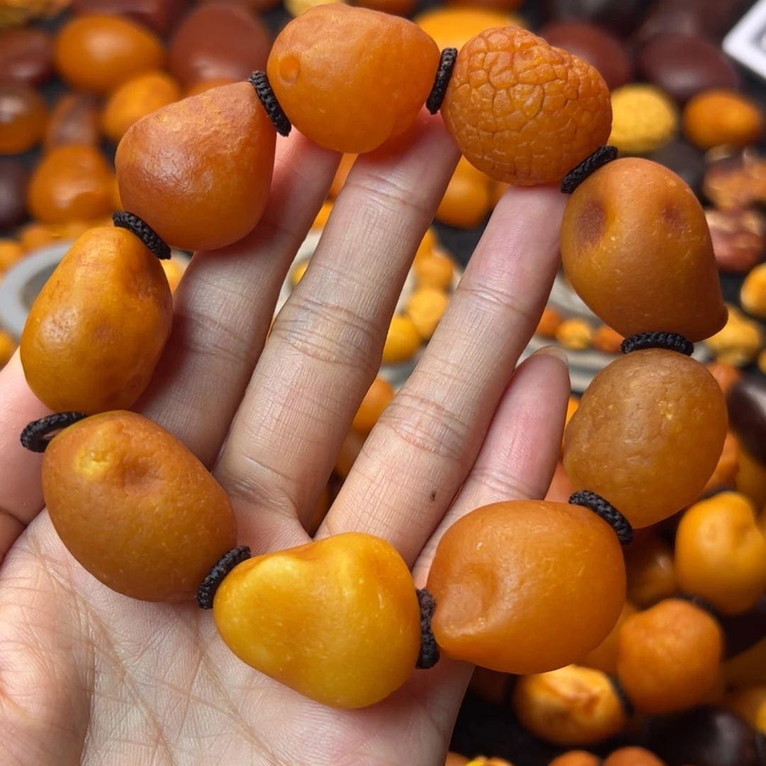琥珀裸石未镶嵌天然蜜蜡
