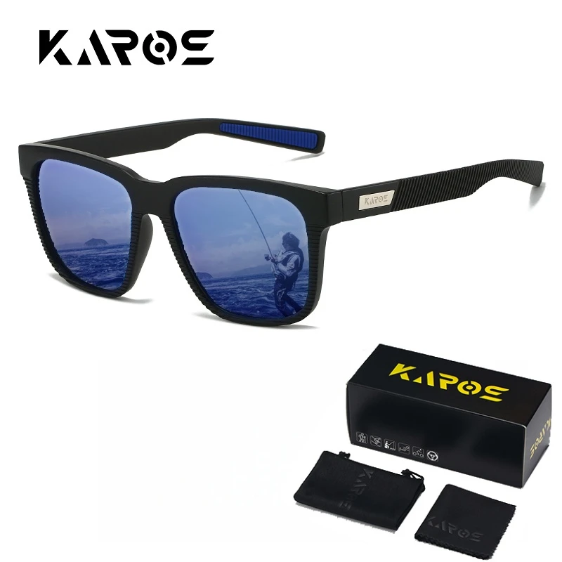 卡洛斯/KAROS偏光钓鱼眼镜增晰路亚台钓防眩光防紫外线开车太阳镜