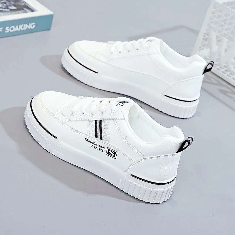 秋冬新款女生运动时尚百搭潮流皮面阿甘鞋休闲板鞋A-293