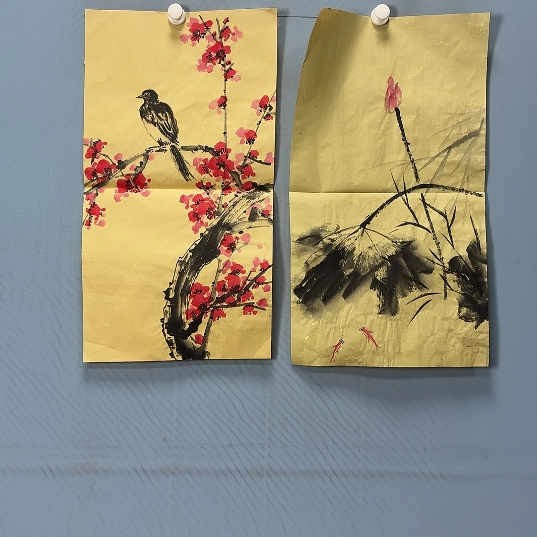 国画1285 牡丹一如你初来