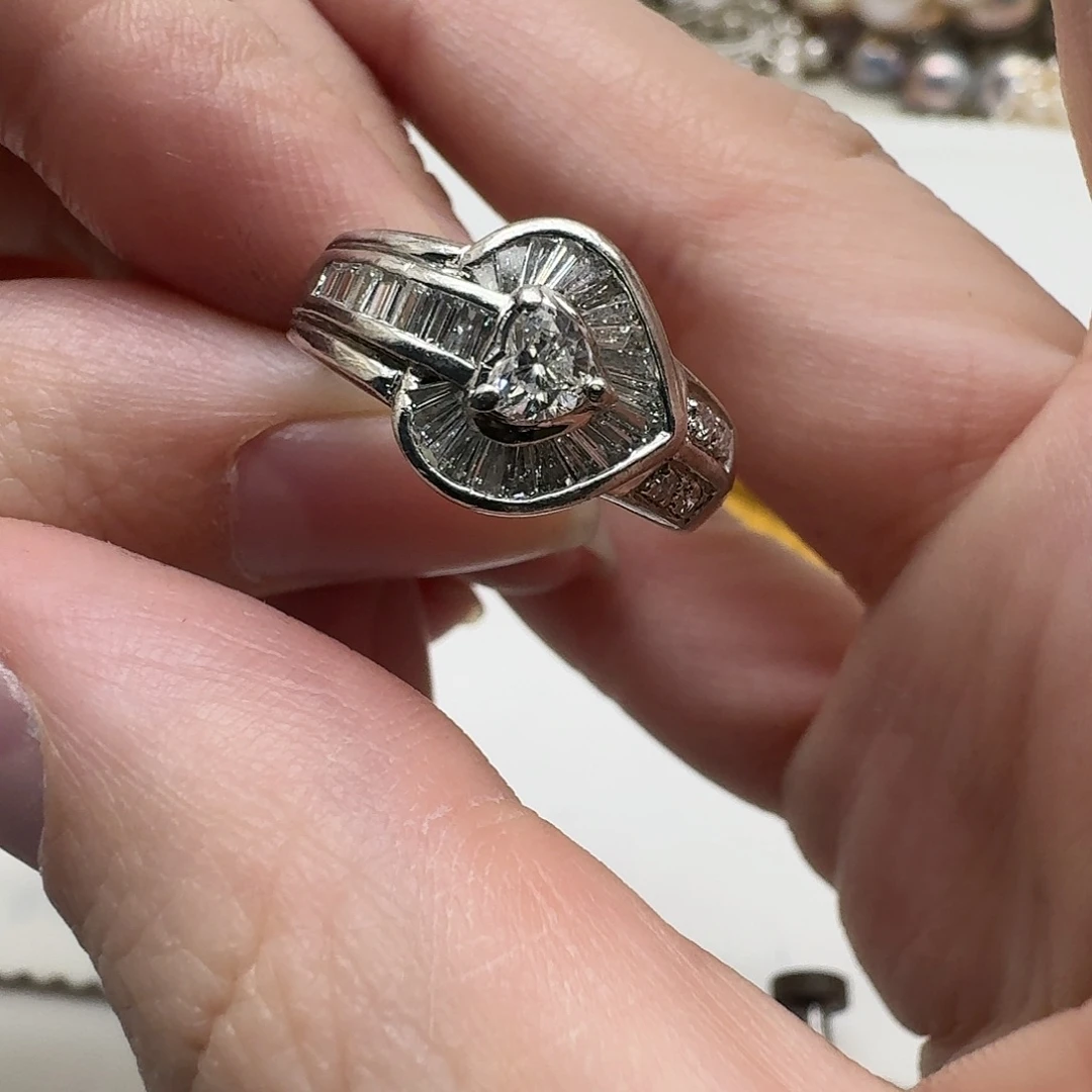 钻石未镶嵌戒指/指环成品